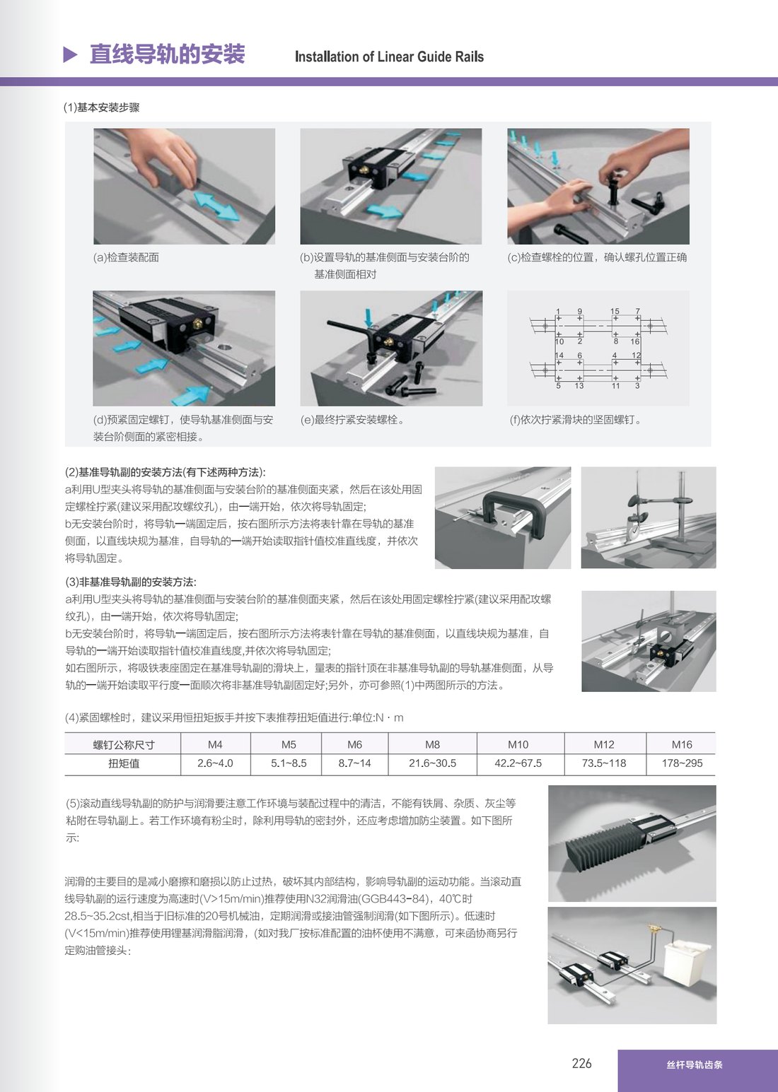 Linear Guide Rails