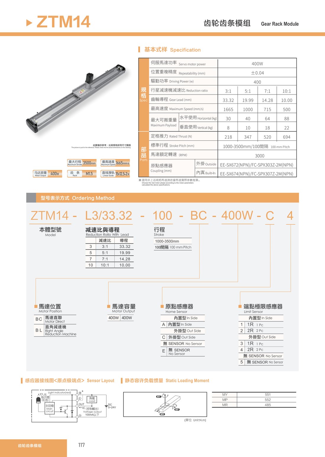 Gear Rack Module