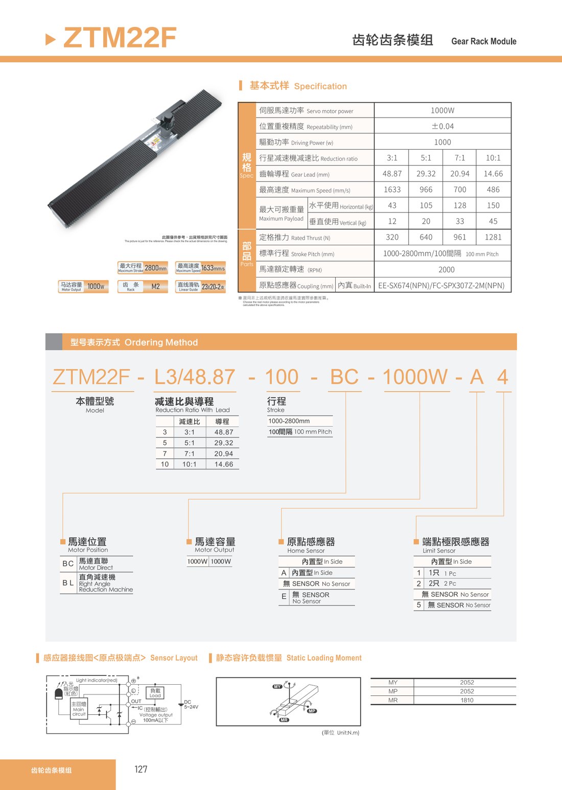 Gear Rack Module