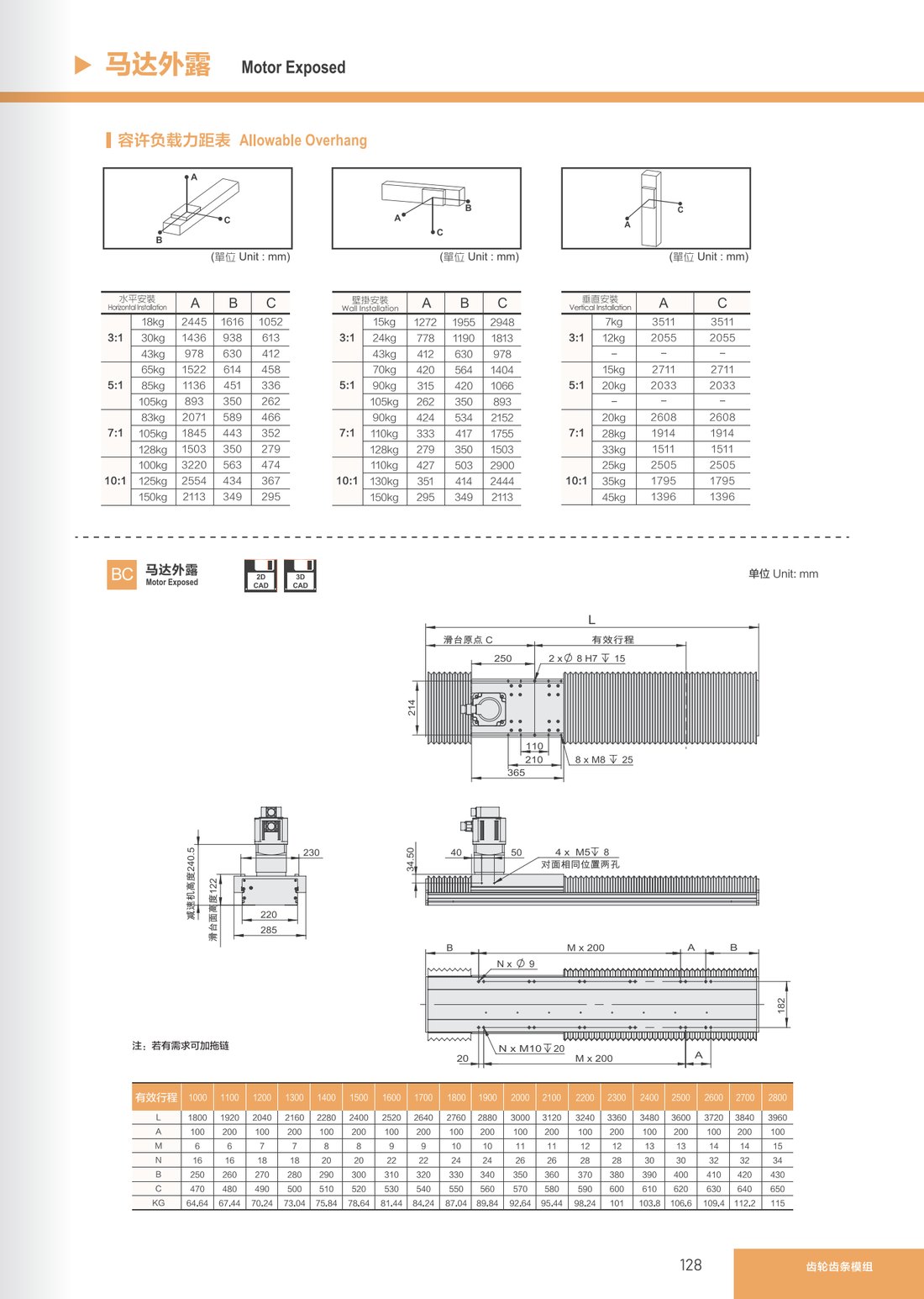 Gear Rack Module