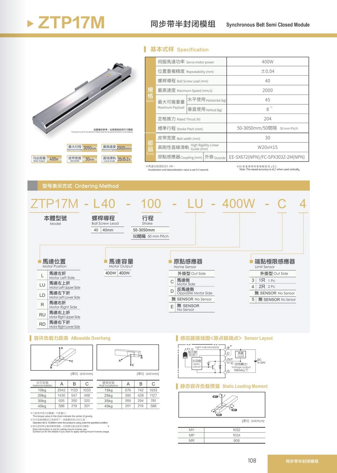 Synchronous Belt Semi-Closed Module