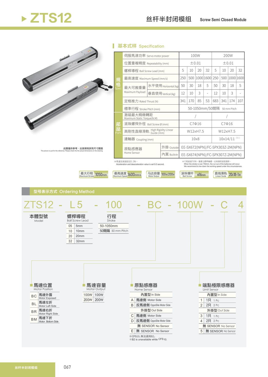 Screw Semi-Closed Module